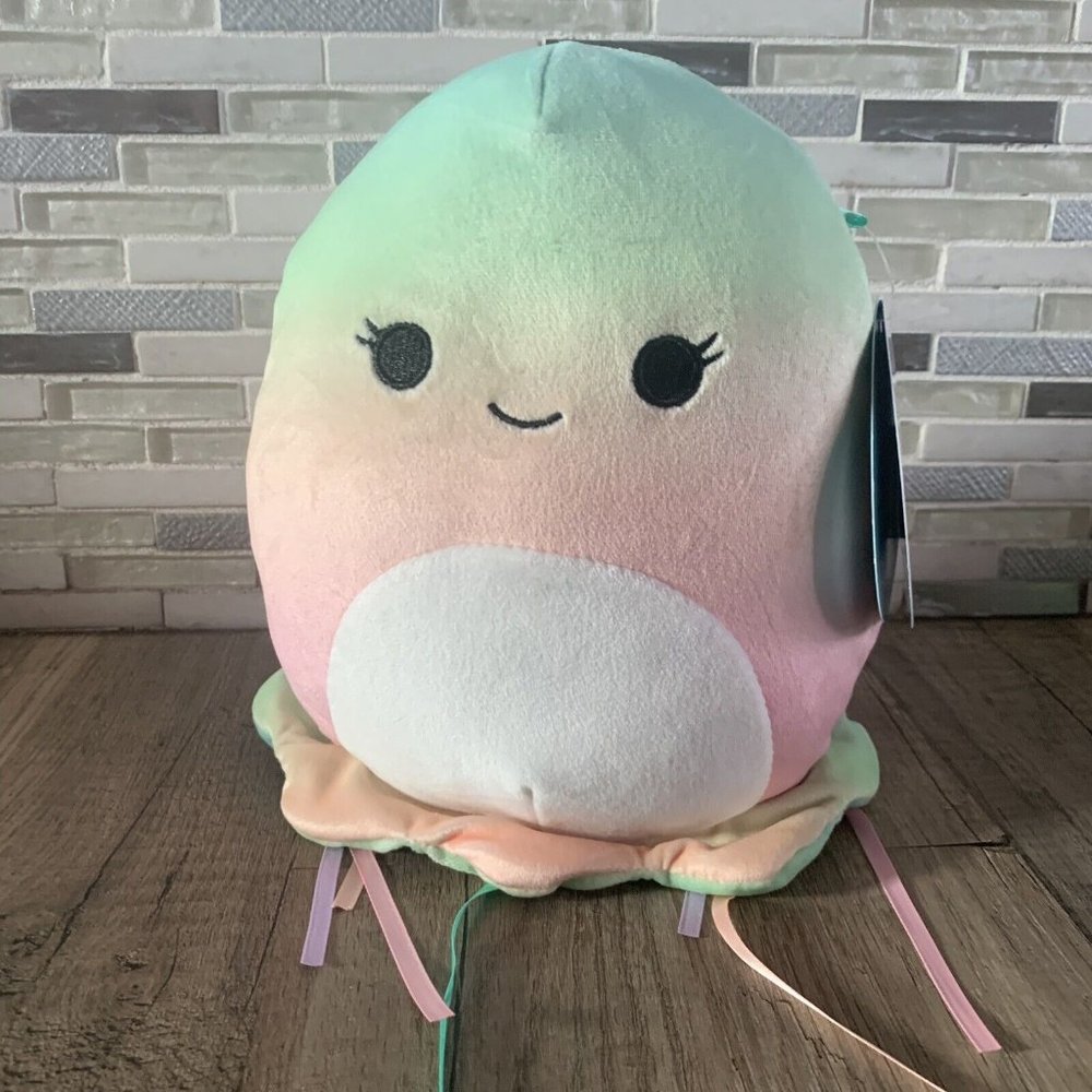 Squishmallows GREELEY The Ombre Jellyfish 8" Plush Sea Life